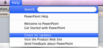 2008 powerpoint updates for mac